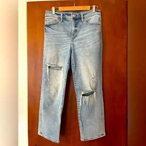 Express Straight Ankle High Rise sz 8